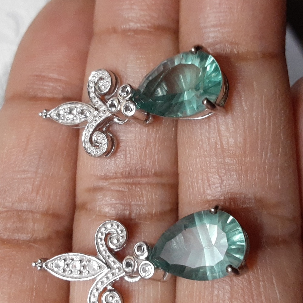 ❤SOLD ❤925 Green Fluorite. FIRM. - Picture 7 of 8